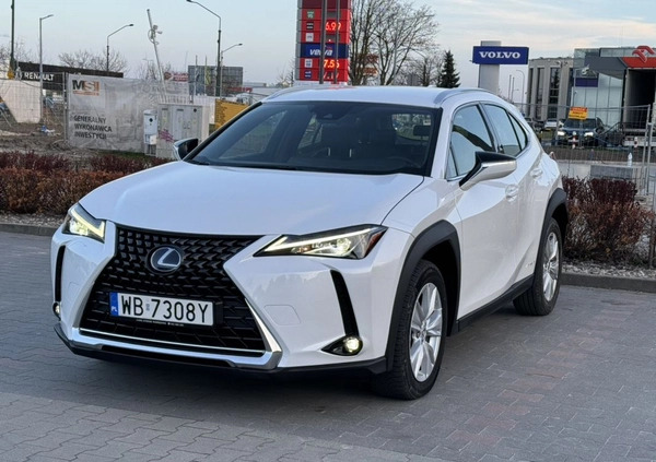 Lexus UX cena 110085 przebieg: 48500, rok produkcji 2020 z Warszawa małe 154